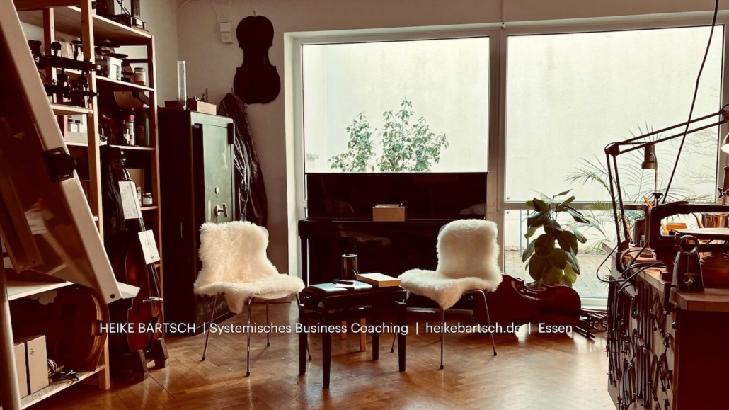 Geigenbauwerkstatt als Coaching Standort mit besonderer Atmosphäre
